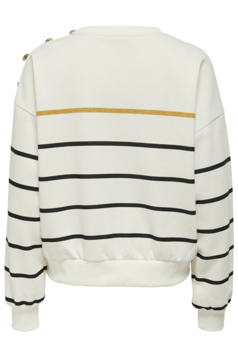 Only onluma l/s o-neck stripes cs swt